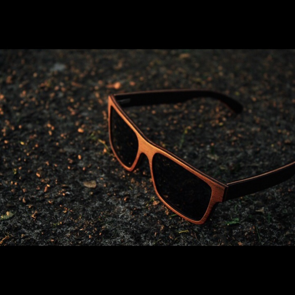 Handmade Ebony Wood Sunglasses-Polarized